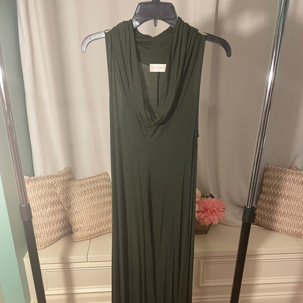 Altar’d State Green Cotton Dress